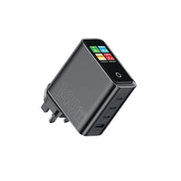 شاحن WiWU 140W GaN بعرض ذكي 3C1A سريع وآمن
