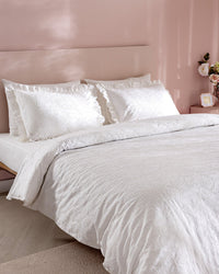 Aulne Double Sıze Embroıdery Duvet Cover Set - Madame Coco JO
