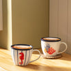 Marine Vague 2 Pcs Mug Set - Madame Coco JO