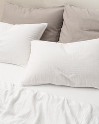 Marla Muslin King Size Duvet Cover Set - Fitted - Madame Coco JO