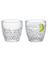 Madame Coco Gagnon 4-Piece Water Glass Set by– Elegant Ergonomic Drinking Glasses for Everyday Dining & Special Occasions