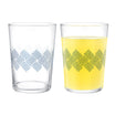Pierretta-blue Rugs 4-piece Beverage Glass Set - Madame Coco JO