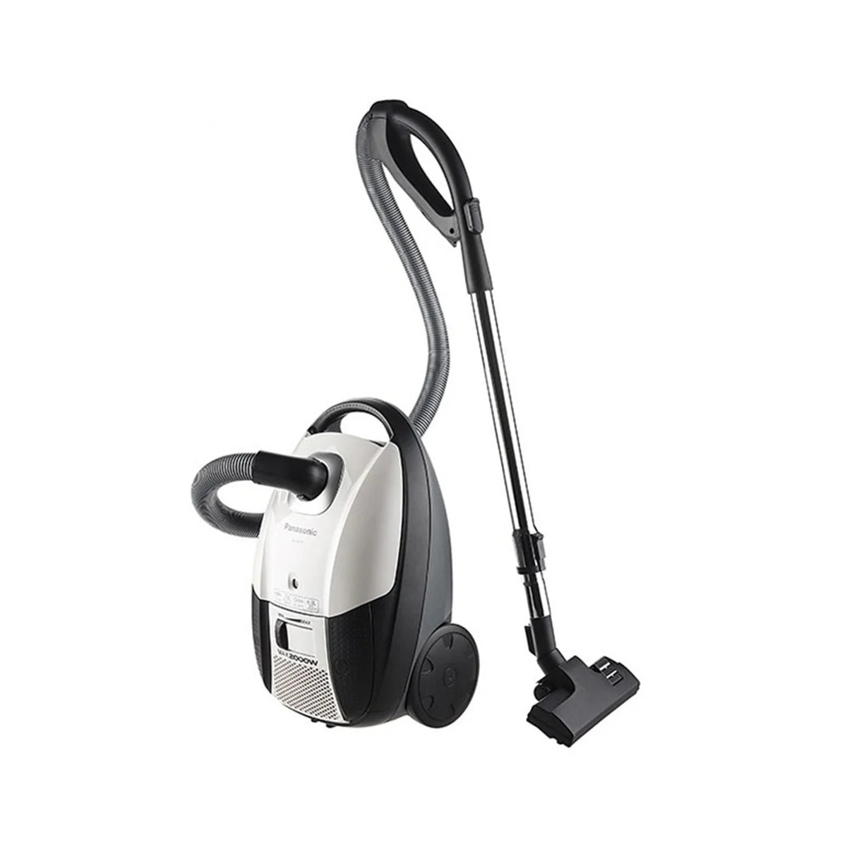 Panasonic 2100W Bagged Canister Vacuum Cleaner – White & Black