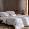 Tina Double Size Linen Look Washed Duvet Cover Set - Madame Coco JO