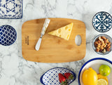 Madame Coco Silvain Bamboo Cutting Board – 28.5x20cm, Practical & Elegantly Crafted