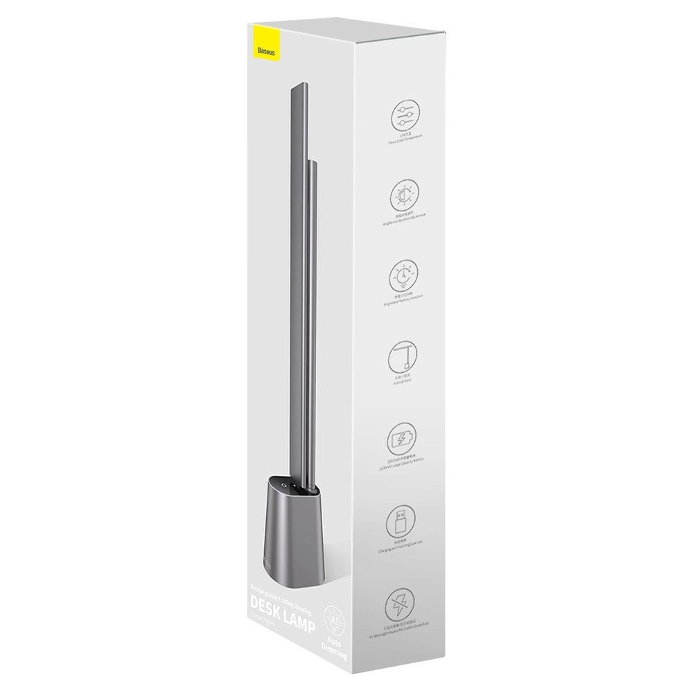 Baseus Smart Eye Wireless LED Desk Lamp with 2200mAh Battery - White Baseus Smart Eye Wireless LED Desk Lamp with 2200mAh Battery - White