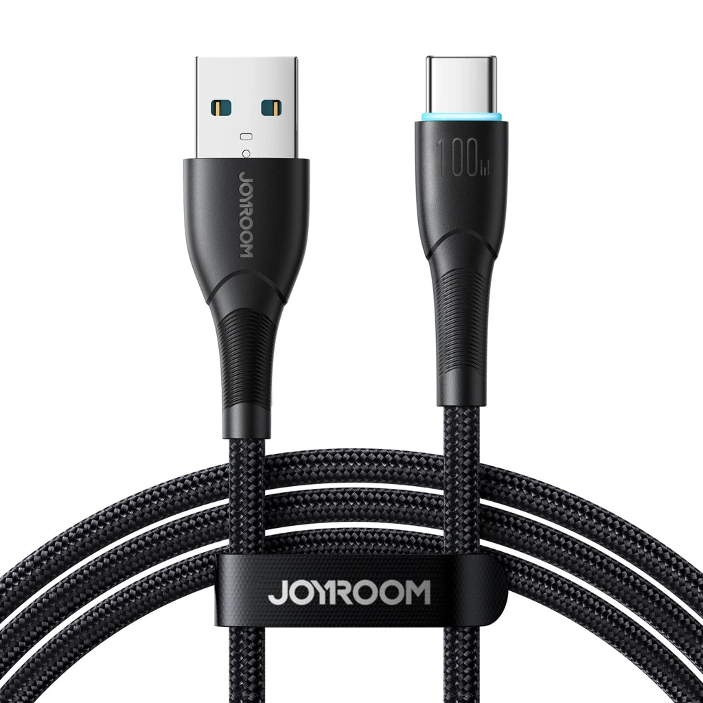 Joyroom Starry series 100W USB-A / USB-C cable 1m - Black