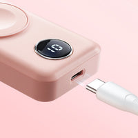 Joyroom Wireless Powerbank 2000mAh for Apple Watch Charging - Black & Pink