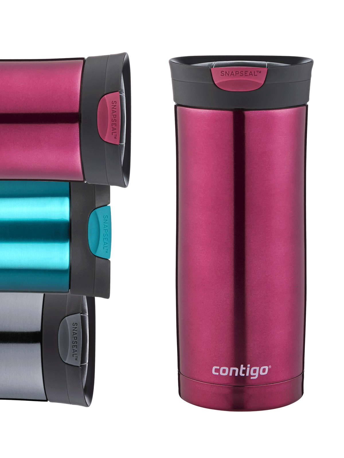 Contigo Snapseal Huron Vacuum Insulated Stainless Steeel Travel Mug 470 ml