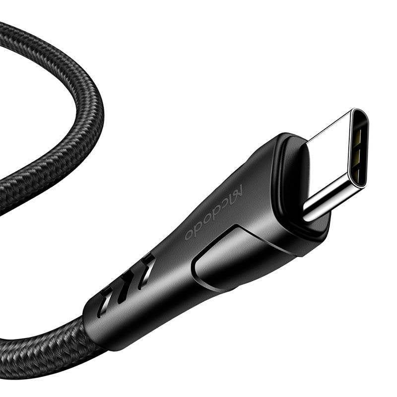 Mcdodo USB C to USB C PD 60W Cable 1.2m - Black Mcdodo USB C to USB C PD 60W Cable 1.2m - Black