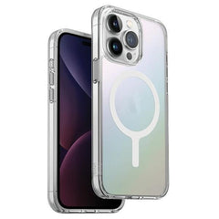 جراب Uniq LifePro Xtreme لهاتف iPhone 15 Pro Max مقاس 6.7 بوصة من Magclick Charging بلون أوبال/ قزحي الألوان