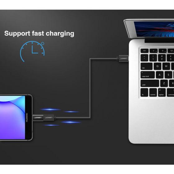 UGREEN USB-C to Micro USB Adapter  (Black)