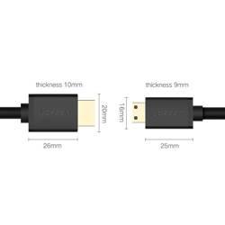 يوجرين – كابل HDMI صغير إلى HDMI بطول 1.5 متر – أسود