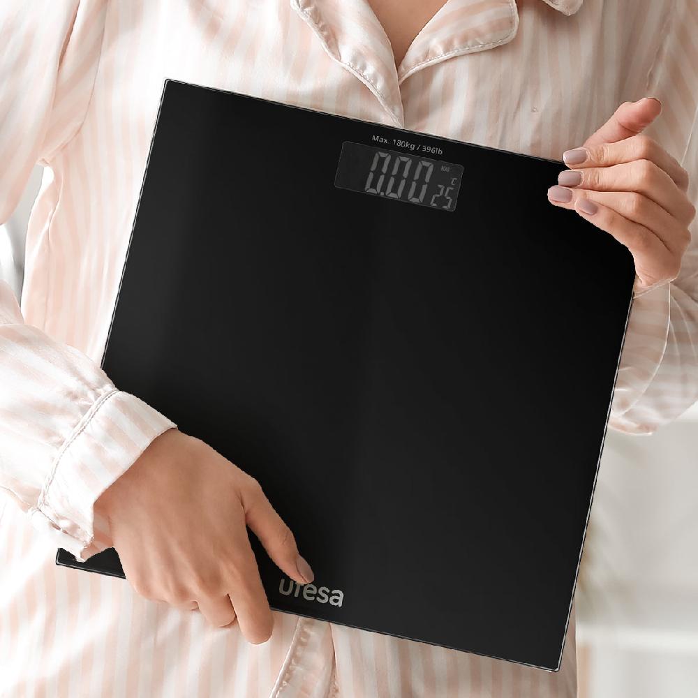 Ufesa Zurich Digital Bathroom Scale - Precision Weight & Temperature Monitor