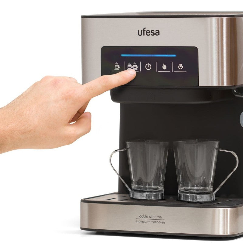Ufesa Espresso & Cappuccino Touch Coffee Maker