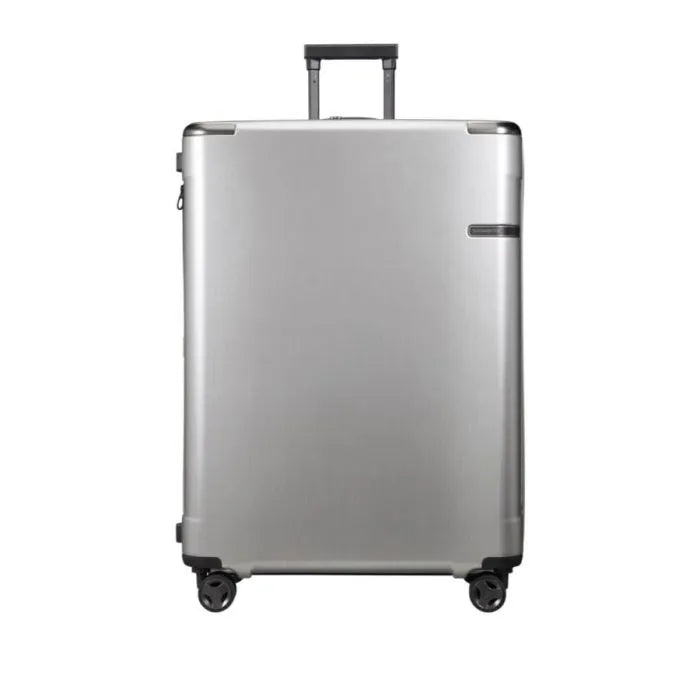 SAMSONITE EVOA Spinner 81cm Expandable – Brushed Silver Luggage SAMSONITE EVOA Spinner 81cm Expandable – Brushed Silver Luggage