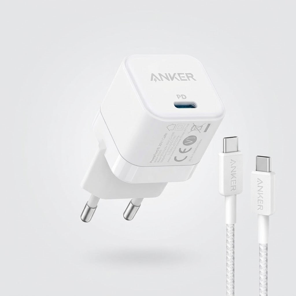 Anker Zolo 20W Charger + 240W USB-C Cable Bundle