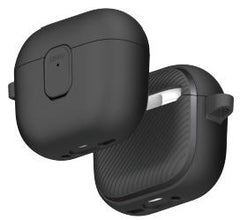 UNIQ Clyde AirPods 4Th Gen (2024) Lock Case - Charcoal (Charcoal/Dark Grey)