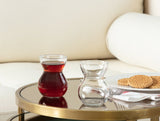 Madame Coco Pascala 6-Piece Tea Cup Set 140ml by Madame Coco – Refined Tea Cups for Everyday & Entertaining