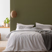 Ranya Double Size Yarn Dyed Duvet Cover Set - Madame Coco JO
