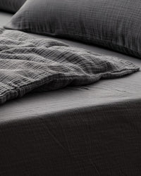 Marla Muslin King Size Duvet Cover Set - Fitted - Madame Coco JO
