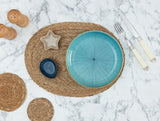 Madame Coco Valerine Wicker Placemat | Natural Earthy Table Mat