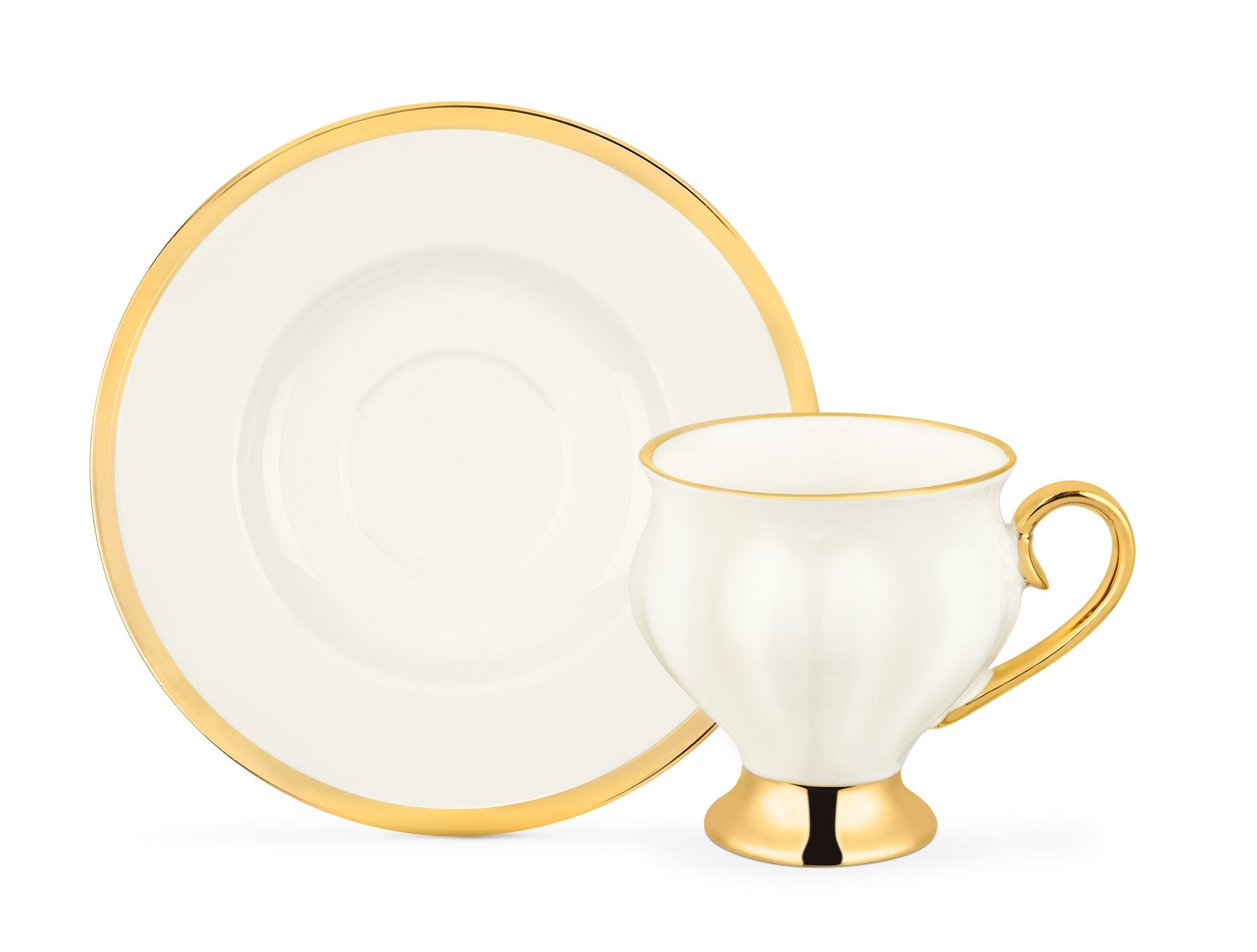 Yolande Pecher 4-piece Coffee Cup Set - Madame Coco JO