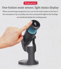 Jmary MC-PW9 RGB Microphone – Pro Audio & RGB Lighting