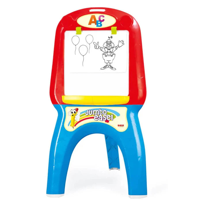 Dolu Jumbo Easel | Double-Sided Art Easel for Kids – Red & Blue