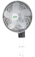 مروحة سونا حائط 16 إنش ريموت 5 ريش WF-4023R