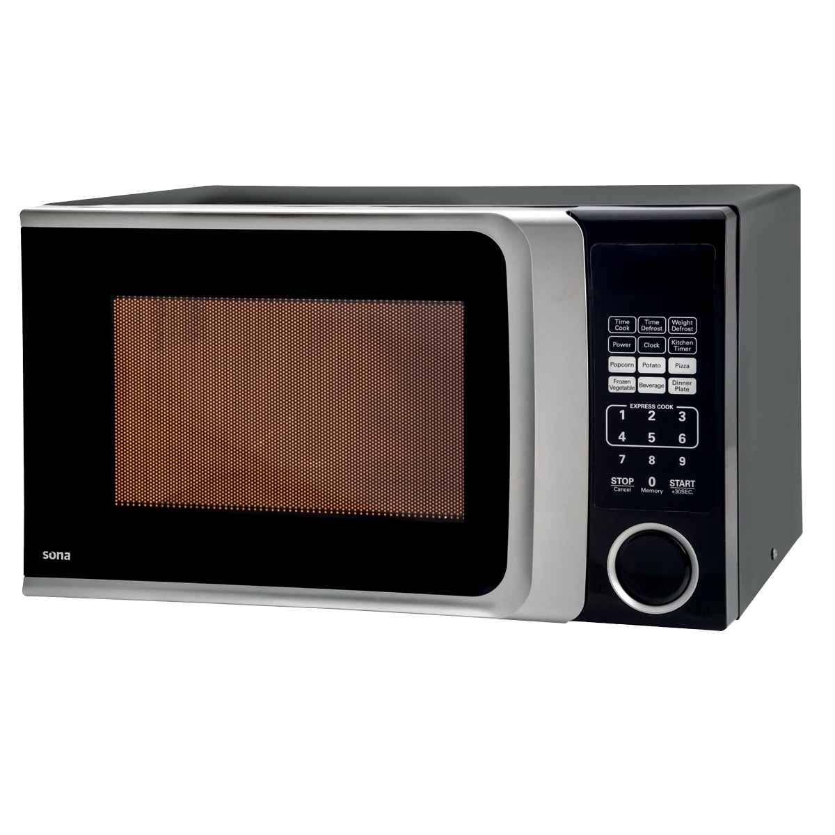 Sona Microwave Oven 25L - 6 Menus & Screen