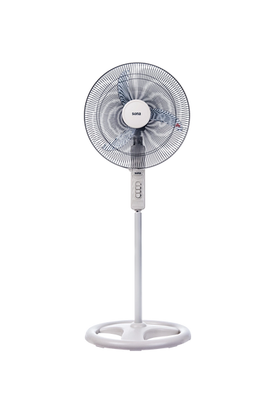 Sona Fan 18" Ivory 3 Speeds Copper Motor CE Certified