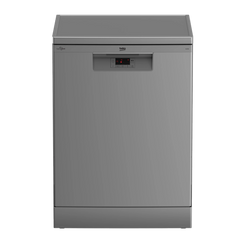 Beko Dishwasher 6 Programs 3 Spray Arms 14 Place Settings – Gray
