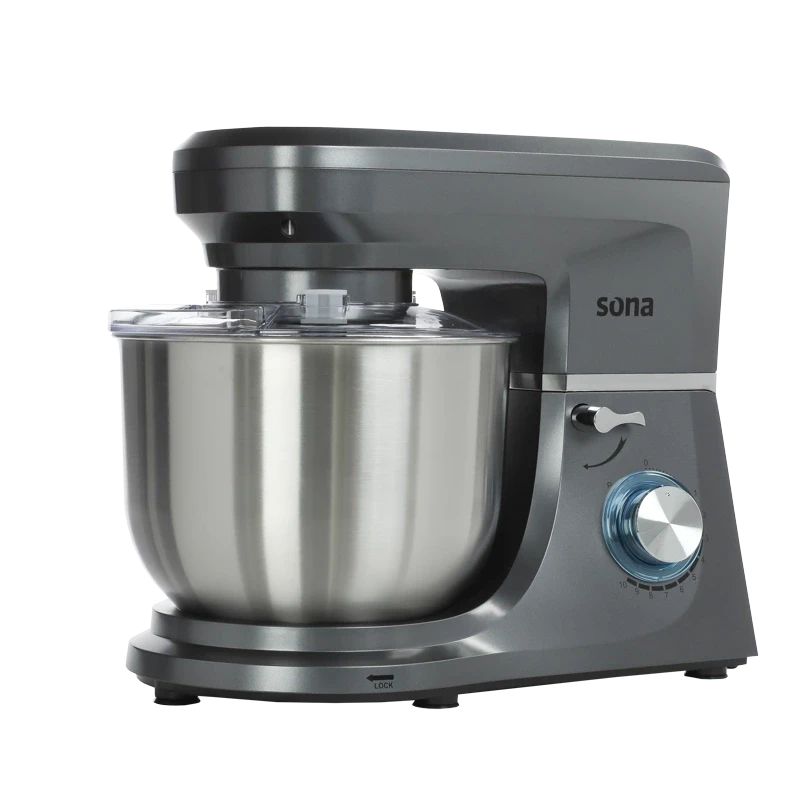 Sona 6.5L Stand Mixer 1300W 10 Speeds Kneading & Whipping