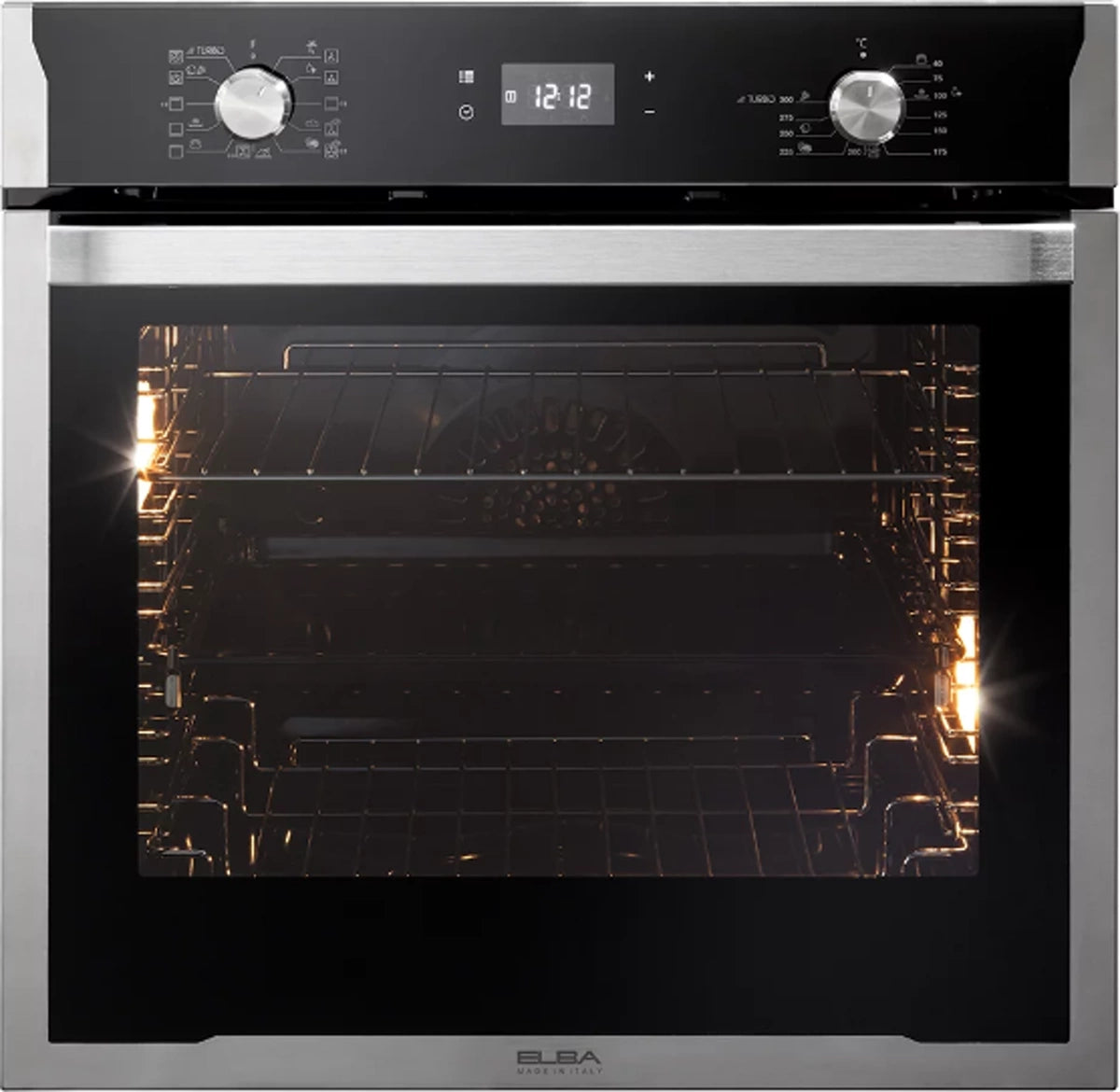 ELBA Electric Oven 60 cm Built-in 11 Functions with Ceramic Facade