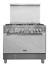 Elba 90 cm Gas Cooker with 5 Burners and Grilling Feature