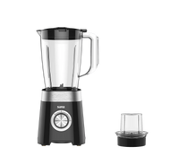 Sona 500W Blender 1.5L Black with Grinder – 1 Year Warranty