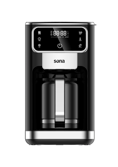 Sona American Coffee Maker 1.8L 1100W With Ice Coffee Mode Black