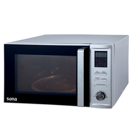 ميكرويف سونا 38 لتر للطبخ والتسخين بخصائص متعددة