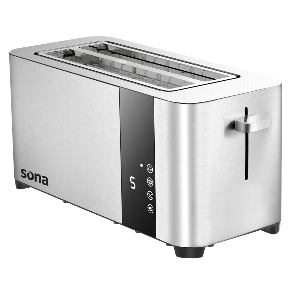 Sona Toaster 1400W 4 Slices with 7 Roasting Levels