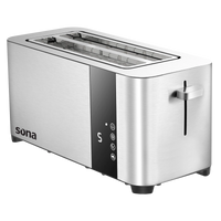 Sona Toaster 1400W 4 Slices with 7 Roasting Levels