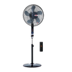 Sona Fan 16" 5 Blades Remote Control Screen 180° Rotation 6 Speeds Black