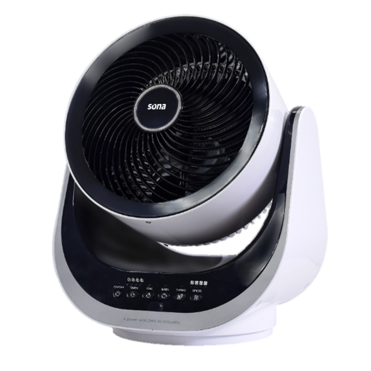 Sona 9-Inch Table Fan with Remote Control & 180° Rotation - Model SA-2373R