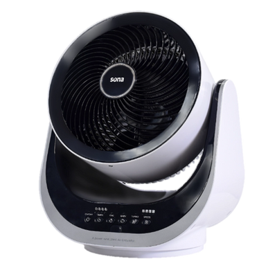 Sona 9-Inch Table Fan with Remote Control & 180° Rotation - Model SA-2373R