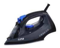 Sona Steam Iron 2200W Ceramic Base 300ml Water Tank | SI-639