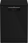 Beko Dishwasher 6 Programs 3 Sprays 2 Baskets Black Inverter A++ | BDFN 16422 B