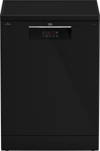 Beko Dishwasher 6 Programs 3 Sprays 2 Baskets Black Inverter A++ | BDFN 16422 B