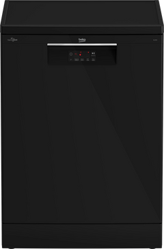 Beko Dishwasher 6 Programs 3 Sprays 2 Baskets Black Inverter A++ | BDFN 16422 B