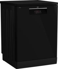Beko Dishwasher 6 Programs 3 Sprays 2 Baskets Black Inverter A++ | BDFN 16422 B