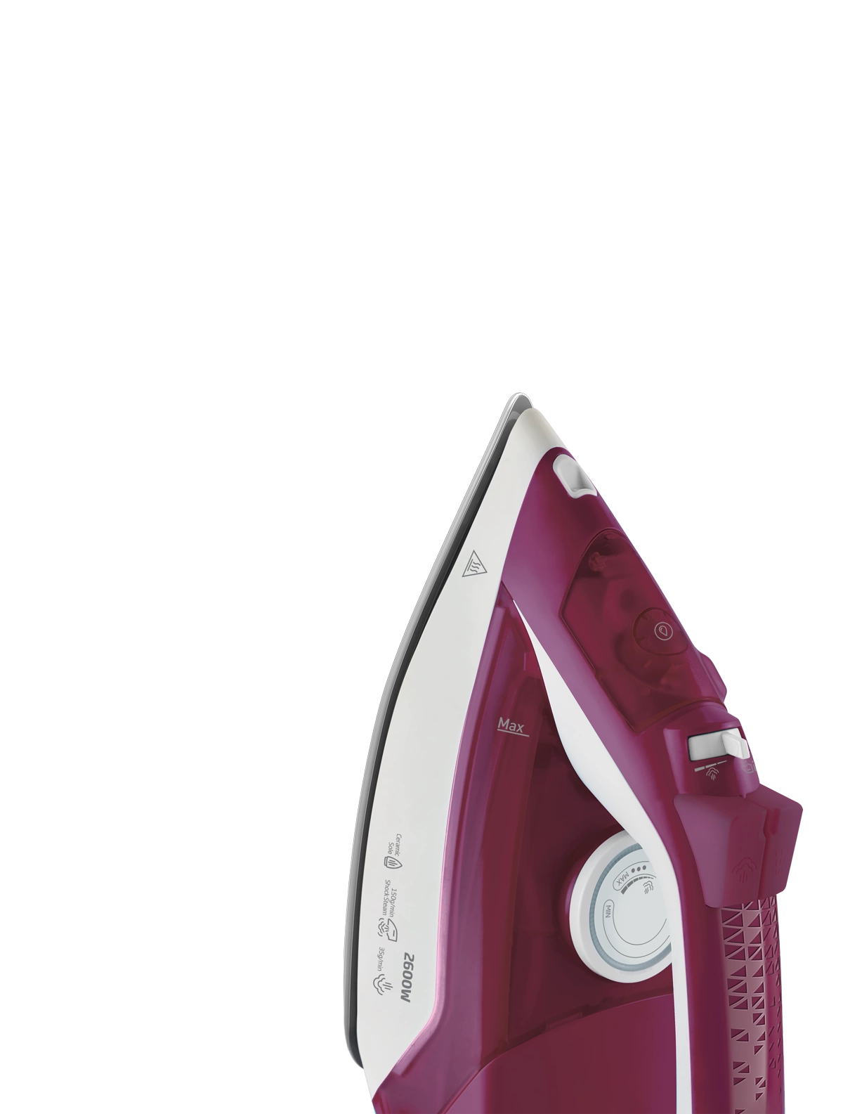Beko 2600W Steam Iron – Leak Proof & Self-Cleaning – Purple